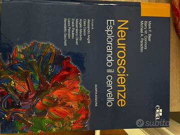 Libro neuroscienze esplorando il cervello
