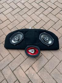 pianale con casse ape 50