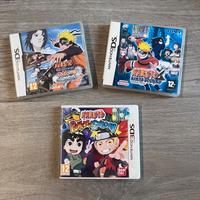 Lotto giochi naruto per nintendo ds/3ds
