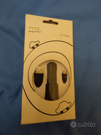 Carica batterie da auto micro usb marca htc