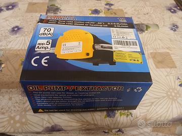pompa estrattore olio motore