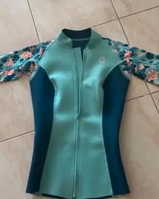 Top termico neoprene taglia XS mai usato