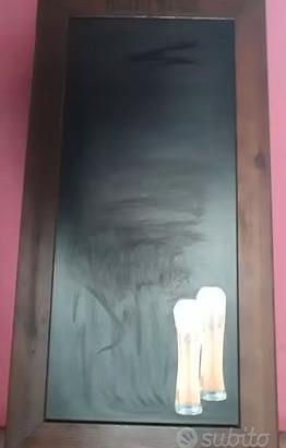 lavagna in legno per gessi menu bar e ristoranti