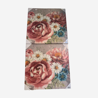 Set 2 quadri stampa floreale