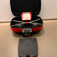 Bauletto moto Givi Maxia 52litri con piastra ganci