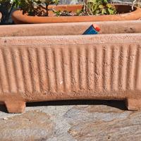 Vasi in resina, ne ho sei. no plastica 