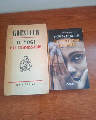 Lotto 2 libri:arthur koestler + Fatemi Mernissi