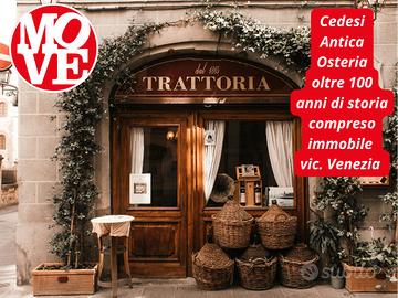 Vendita a riscatto osteria con 100 anni di storia