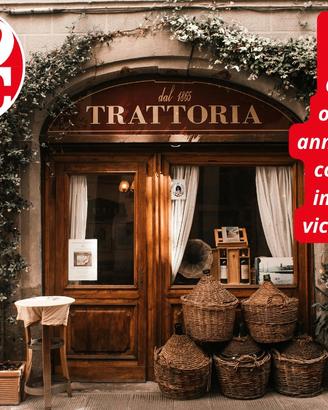Vendita a riscatto osteria con 100 anni di storia