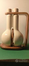 Set Olio e Aceto in ceramica. Vintage design