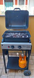 barbecue a gas