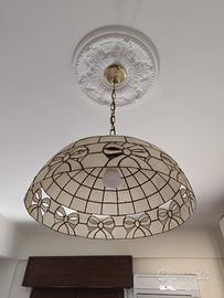 Lampadario stile Tiffany – vetro piombato