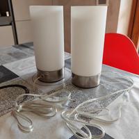 Lampade da tavolo touch come nuove. 