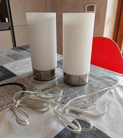 Lampade da tavolo touch come nuove. 