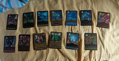 Carte Gormiti lotto 13 pezzi