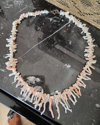 collana corallo vintage