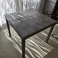 Tavolo Allungabile, Legno, Cemento, 90 x 90 cm