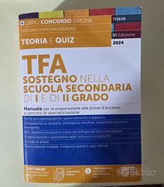 Libro TFA sostegno Simone