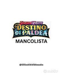 mancolista destino di paldea - PAF