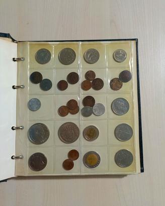 Albums monete mondo miste oltre 1.5 kg