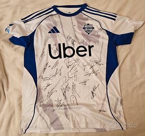 Maglia Como 2025-2026 autografata