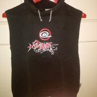 Felpa Solid Urban Wear Hip Hop '90s