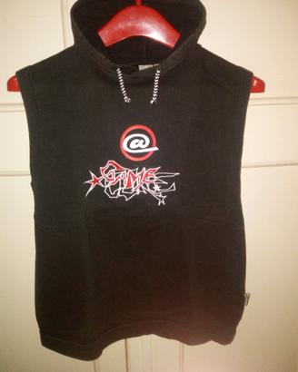 Felpa Solid Urban Wear Hip Hop '90s