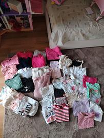 Lotto abbigliamento bambina 122/128cm