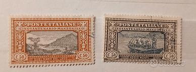 Regno 1923- cinquantenario morte Manzoni