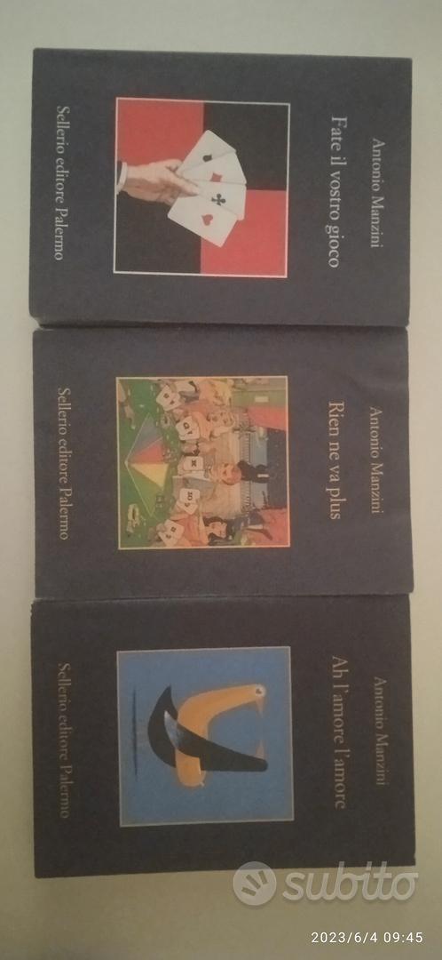 3 libri di Manzini - Rocco Schiavone - Libri e Riviste In vendita