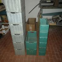 cassette in metallo. 