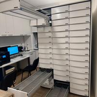 Cassettiera farmaci ICAS di 7 anni, per farmacia