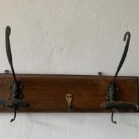 Lotto Attaccapanni appendiabiti vintage da muro