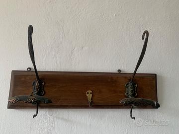 Lotto Attaccapanni appendiabiti vintage da muro