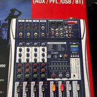 MIXER AUDIO DESIGN Pro PAMX2.311 a 4 Canali