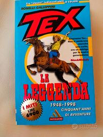 Fumetto Tex La leggenda I miti 50 anni d'avventure