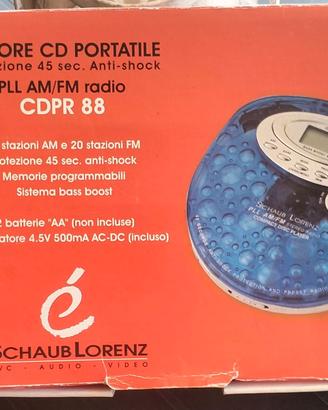 Schaub Lorenz lettore CD con Radio integrata