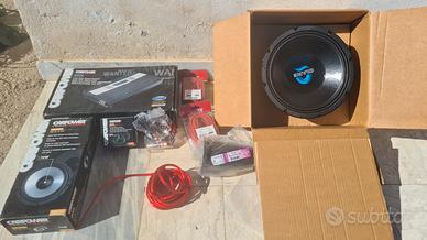 Impianto stereo HI-FI nuovo e completo