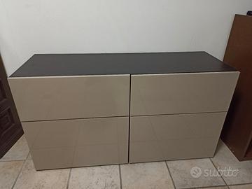 mobile basso, cassettiera, moderno