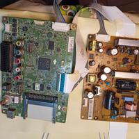 scheda madre più scheda alimentazione 