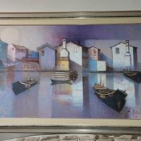 quadro a olio su tela 60x 100