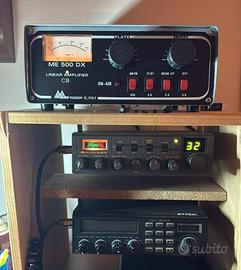 Stazione cb e amplificatore