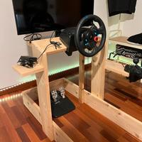 simulatore logitech g29, cambio manuale, tv