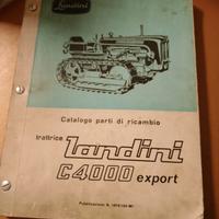 catalogo ricambi trattrice Landini  C4000
