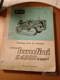 catalogo ricambi trattrice Landini  C4000