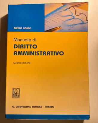 G.Corso - Manuale di diritto amministrativo 2008