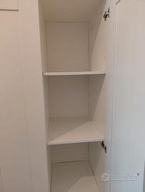 Guardaroba BRIMNES IKEA a 3 ante,bianco