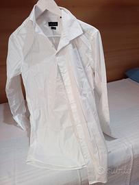 camicia ragazzo bianca