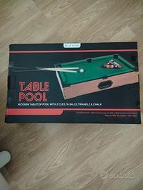 biliardo da tavolo