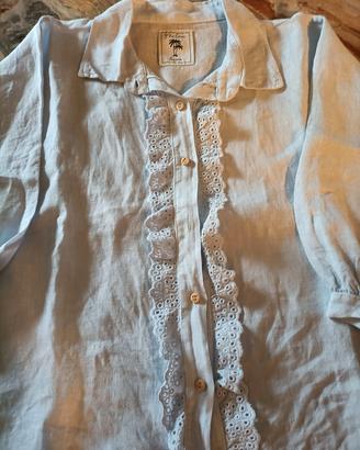 camicia donna in lino
